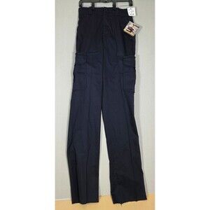 Elbeco E614R TekTwill Cargo Pants Men’s 28 Navy Unhemmed NWT Police EMS